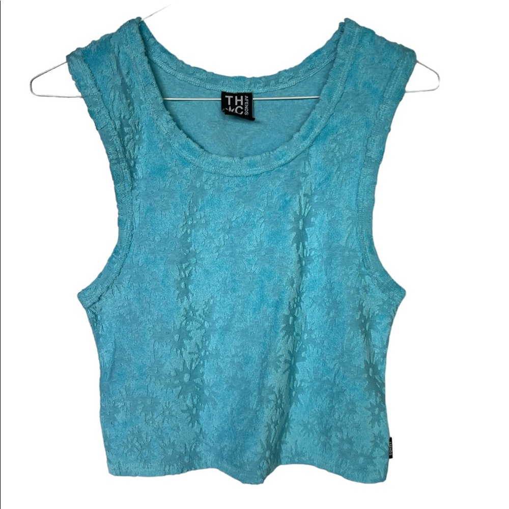 Afends Hemp Terry Patterned Tank Top - BRAND NEW